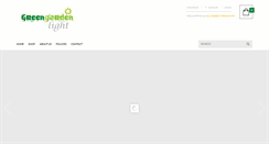 Desktop Screenshot of greengardenlight.com